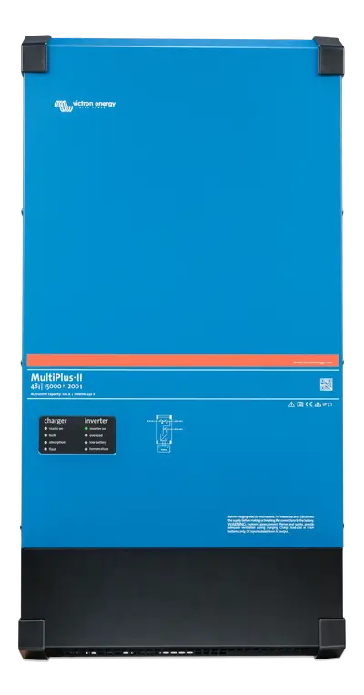 Driefase opstelling met 3x Victron MultiPlus 15000VA